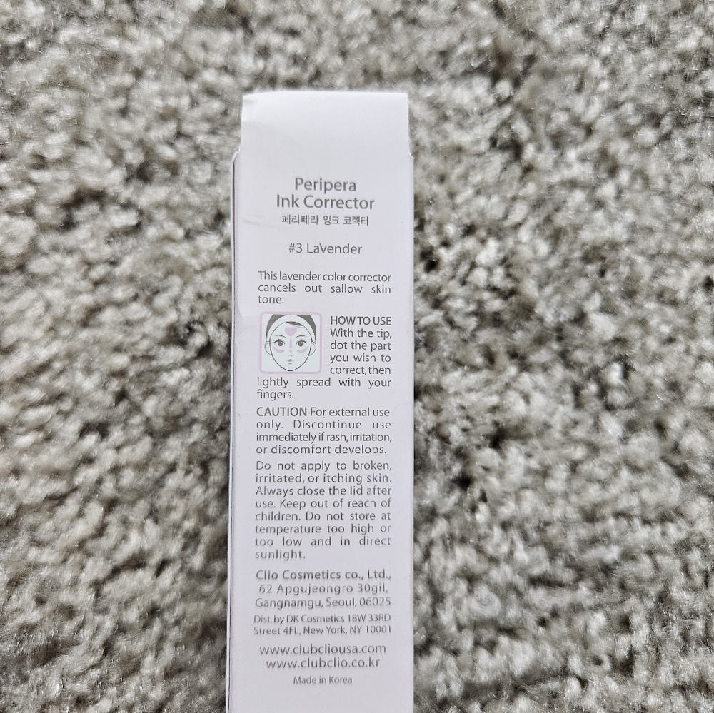 Peripera Ink Color Corrector - Lavender - Picture 3 of 3